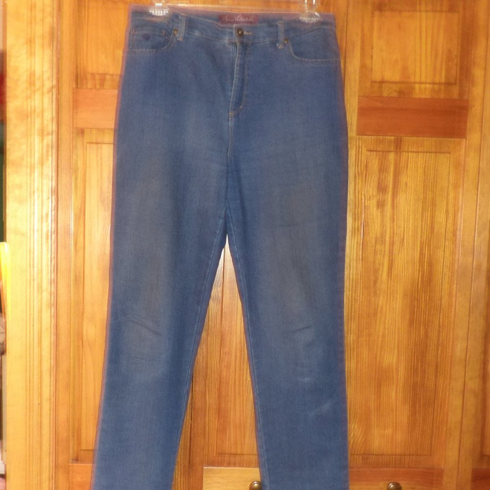 GLORIA VANDERBILT "Amanda" blue jeans sz 12 woman
